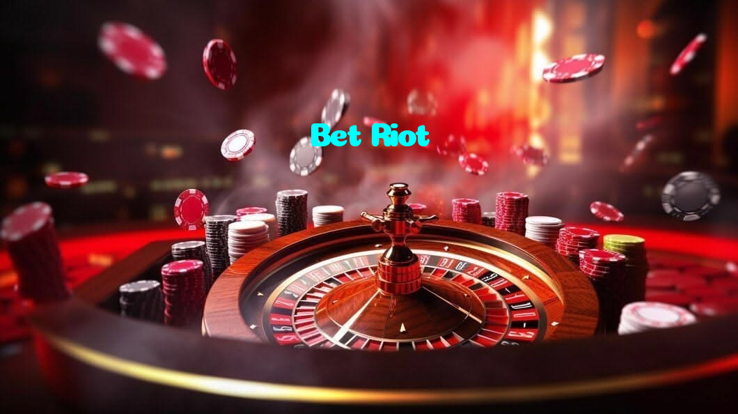 Bet Riot casino presented on mobile device in Pakistan with slots and live games